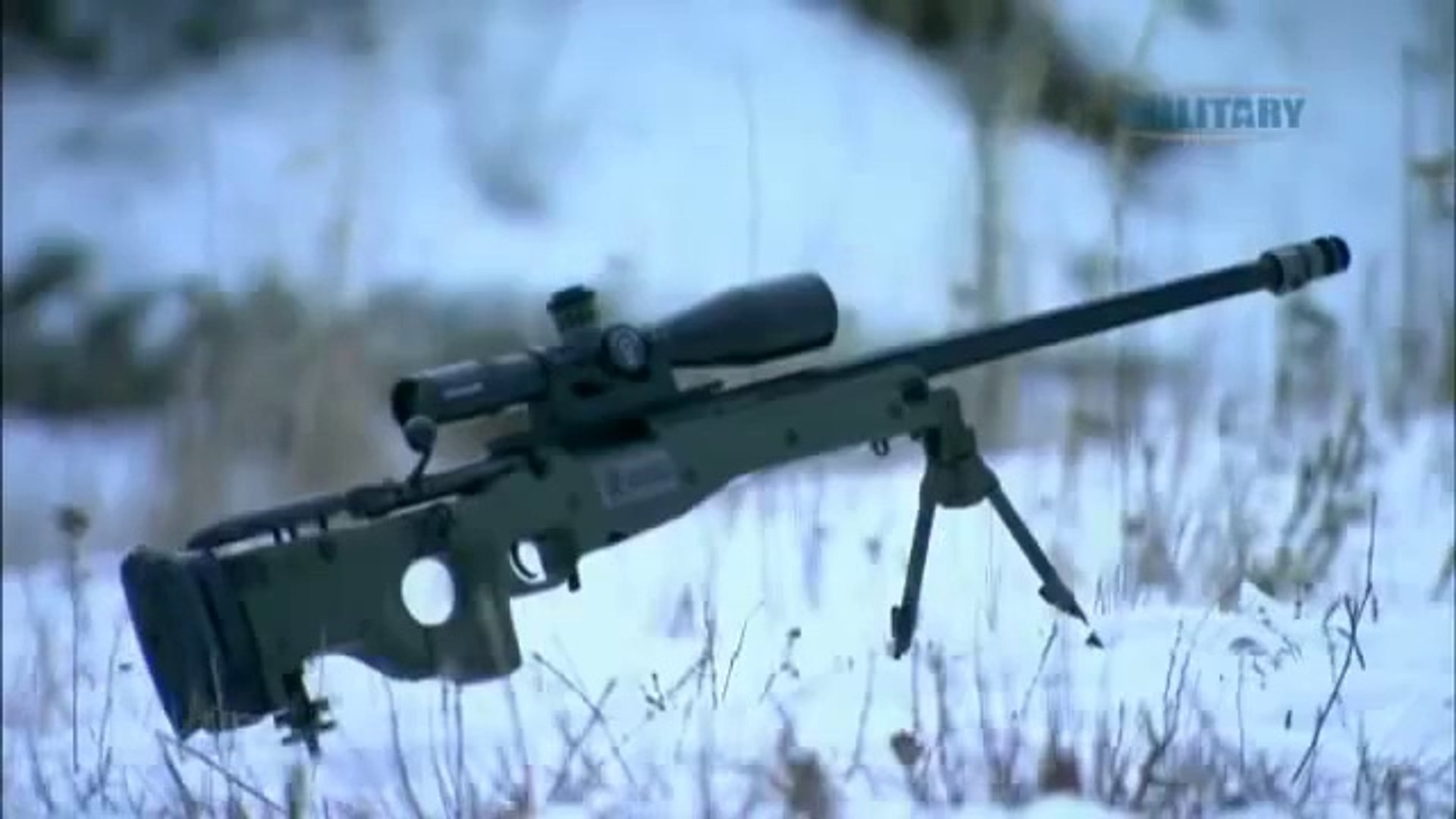 Accuracy International Arctic Warfare Super Magnum Sniper Rifle Video Dailymotion