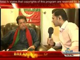 Imran Khan Exclusive talk with Shahzad Iqbal on Jaag Tv - 25th September 2014