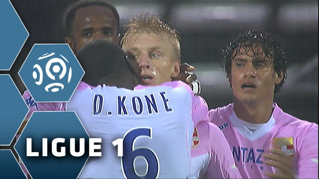 But Daniel WASS (10ème) / Evian TG FC - RC Lens (2-1) - (ETG - RCL) / 2014-15