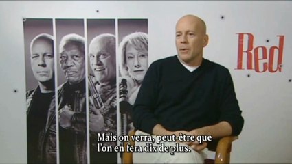 Bruce Willis à propos de la saga Die Hard