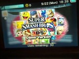 Tutorial For How To Launch The Super Smash Bros. For Nintendo 3DS Demo On The Nintendo 3DS