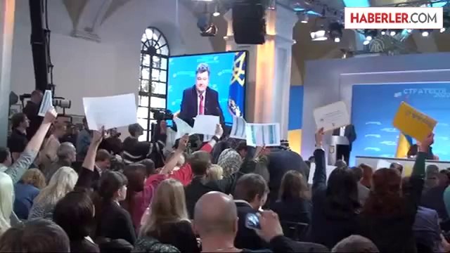 Ukrayna'daki Gelişmeler - Ukrayna Devlet Başkanı Poroşenko