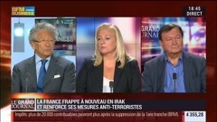 Charles Pellegrini et Dominique Moïsi, dans Le Grand Journal - 25/09 2/2