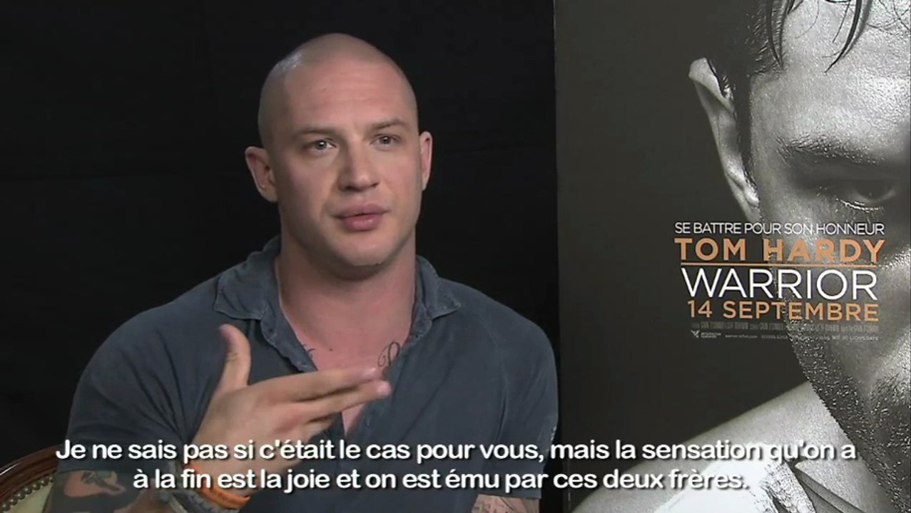 Warrior - Interview de Joel Edgerton et Tom Hardy