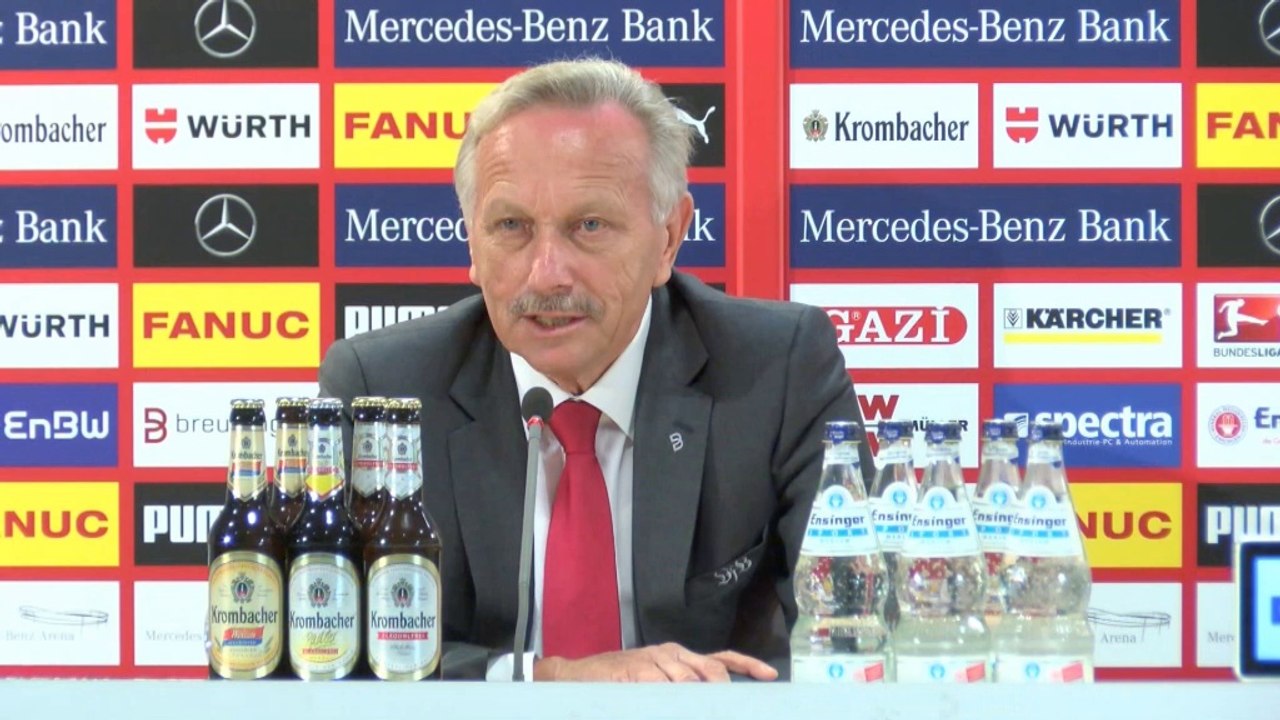 VfB-Boss Schmidt: Müssen unter die ersten Acht!