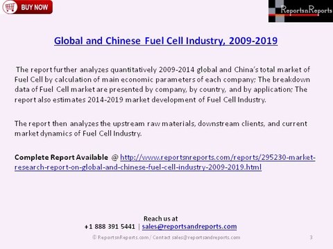 Global and Chinese Fuel Cell Industry, 2009-2019