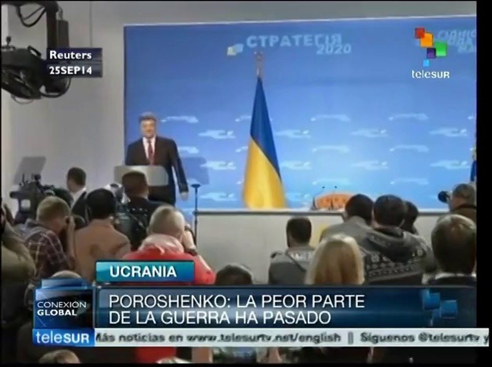 Poroshenko pide a Moscú no reconocer elecciones en el Este ucraniano