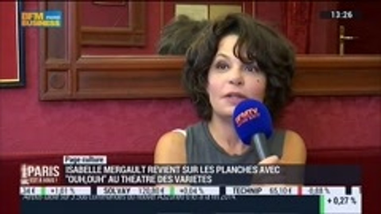 La page culture: "Ouh, Ouh", la nouvelle pièce d'Isabelle Mergault, dans Paris est à vous – 25/09