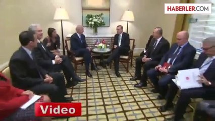 Erdoğan ABD Başkan Yardımcısı Biden'la Görüştü