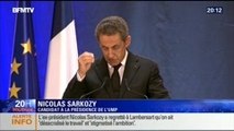 20H Politique: Présidence de l'UMP: Nicolas Sarkozy a tenu son premier meeting à Lambersart - 25/09