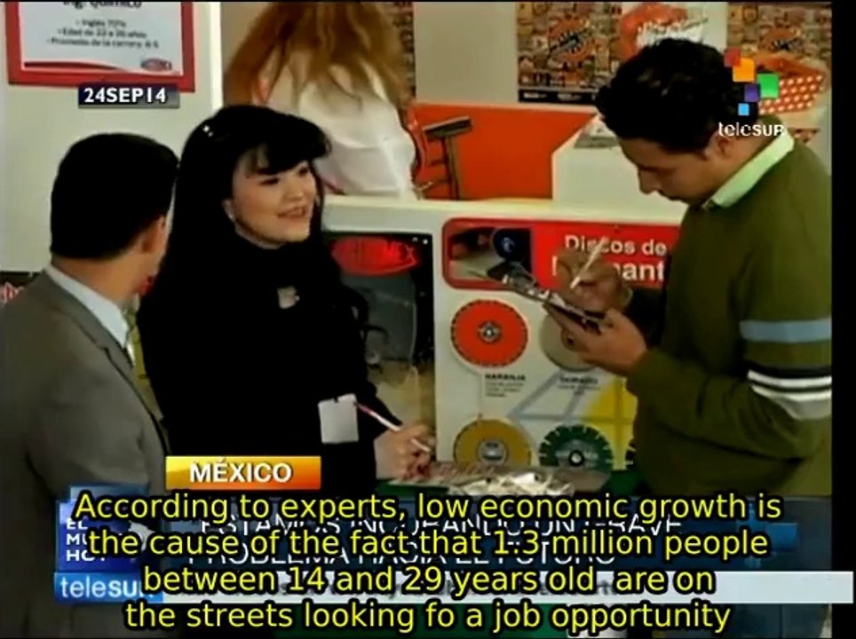 Young Mexican college graduates face unemployment