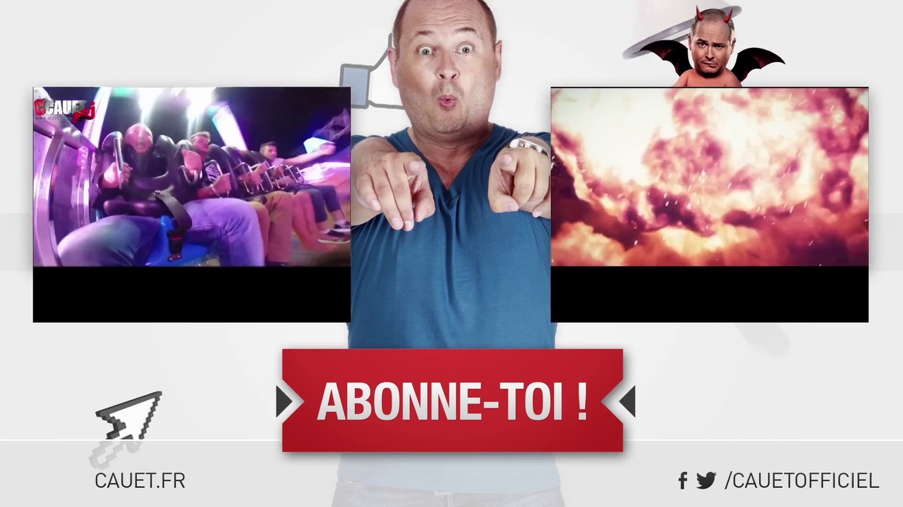 Jeff traine Julie dans le hall de NRJ - C'Cauet sur NRJ