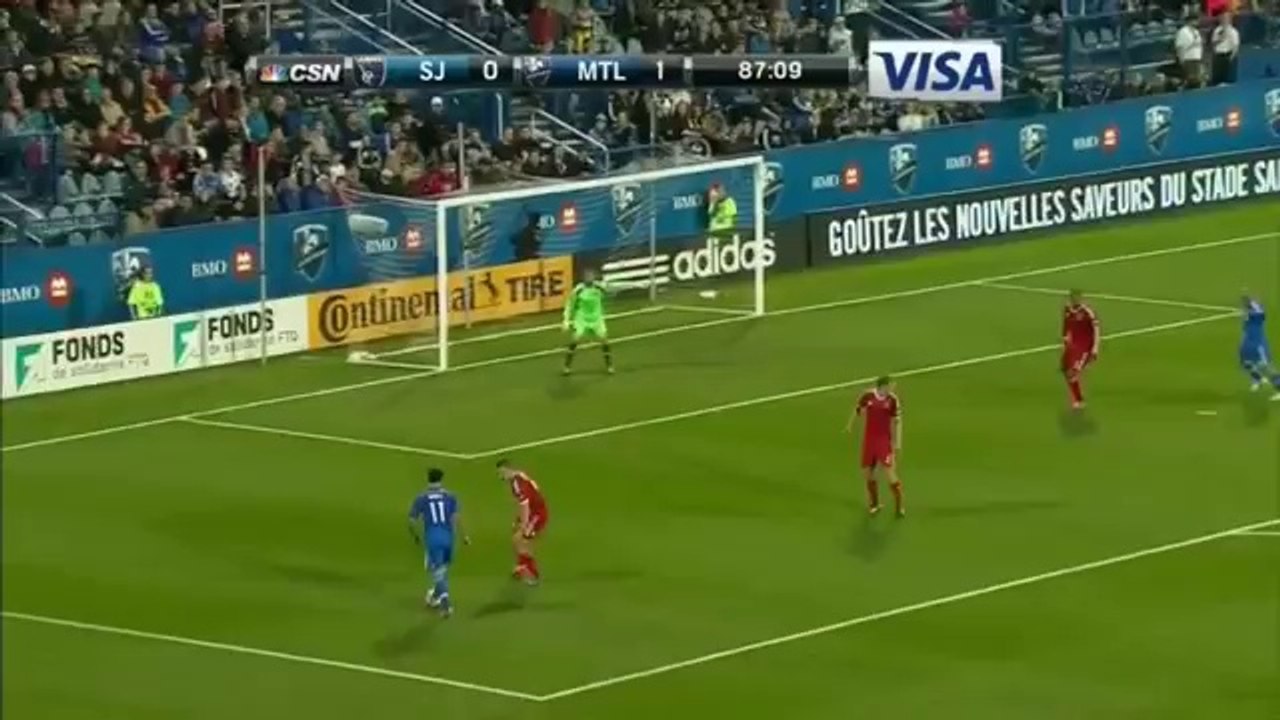 Montréal Impact vs San Jose Earthquakes - Major League Soccer - September 20, 2014