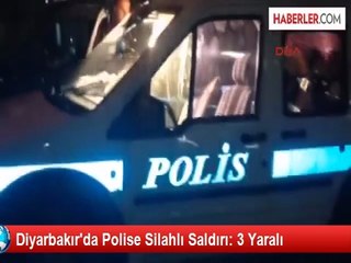 Diyarbakır'da Polise Silahlı Saldırı: 3 Yaralı