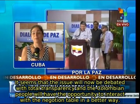 Colombian peace talks: Delegates share their views on draft agreement