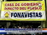 Fonavistas rechazan devolución de S/. 10 por mes aportado