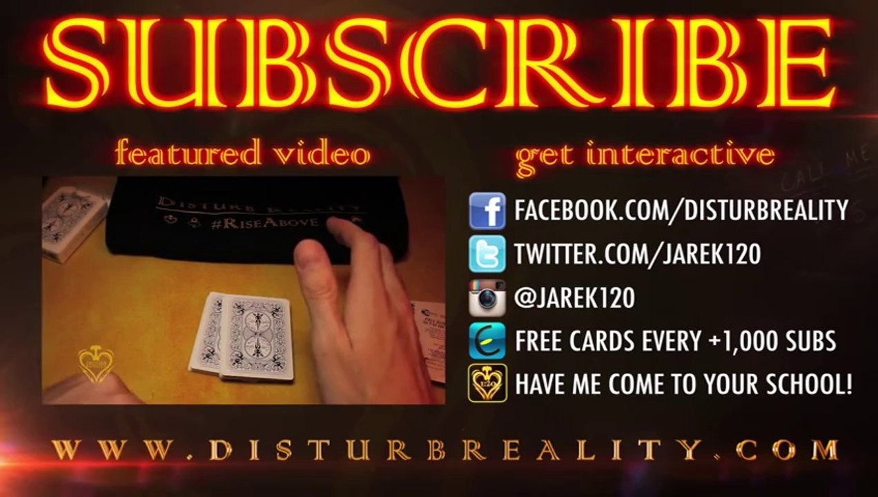 Haunted Deck - Halloween Magic Card Trick with Jarek