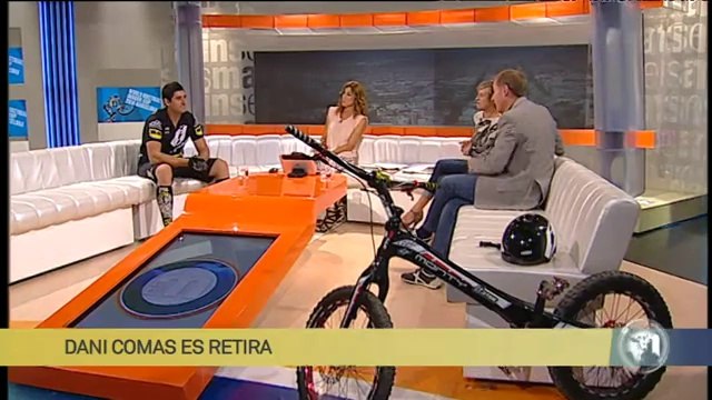 TV3 - Els Matins - Exhibició de Dani Comas al plató d' Els matins
