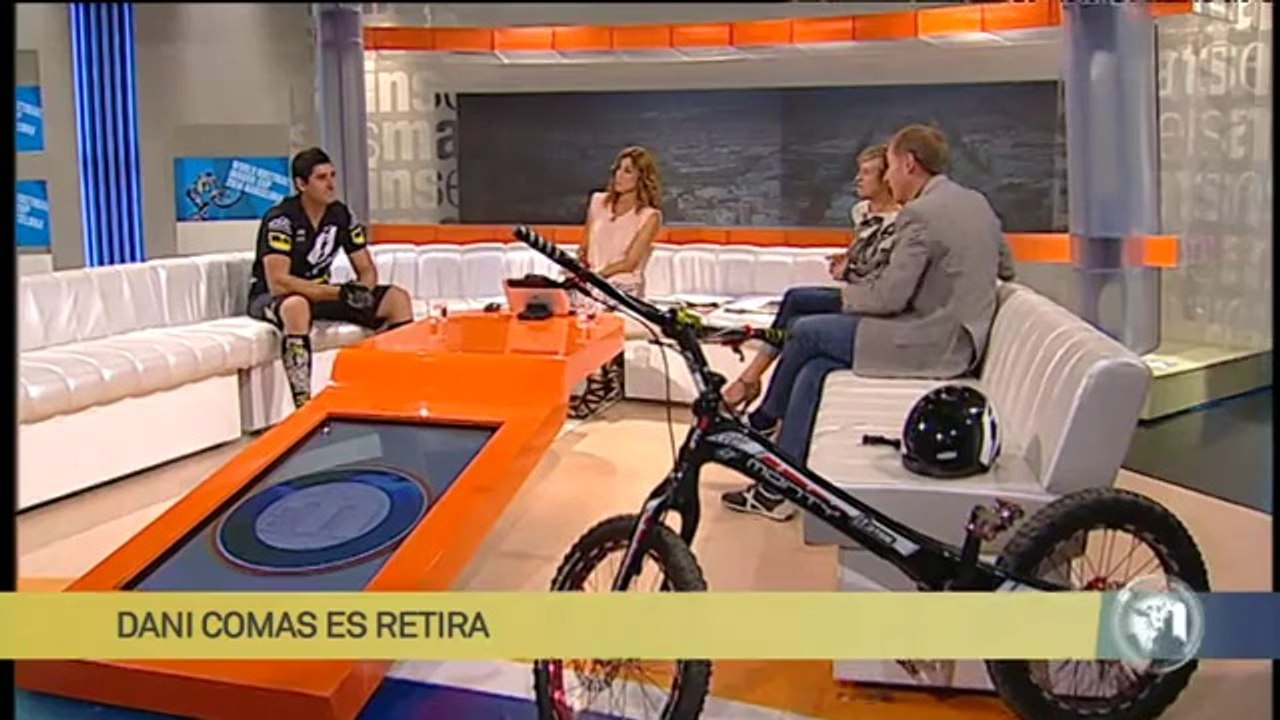 TV3 - Els Matins - Exhibició de Dani Comas al plató d'"Els matins"