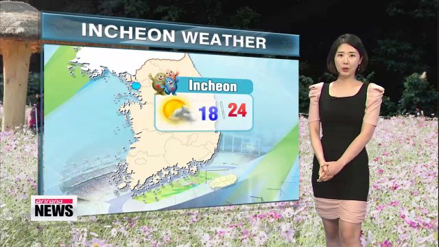 Big temperature gap between lows and highs, nice autumn weather