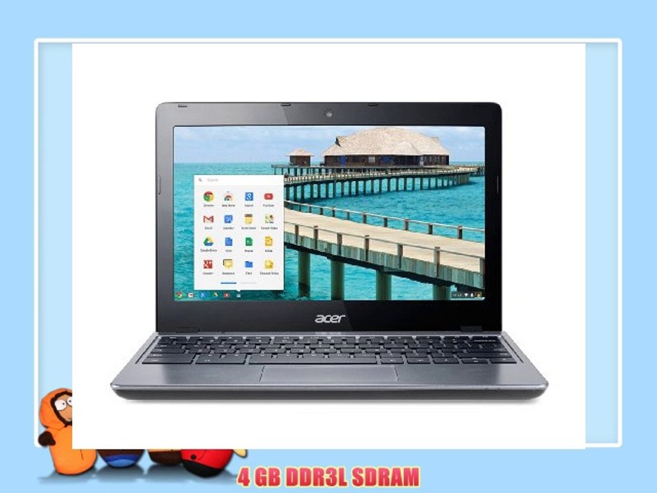 Acer Aspire 116 Laptop Intel Celeron 2GB Memory 320GB Hard Drive Cool Silver