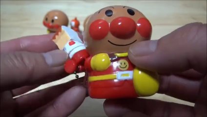 Tokotoko Anpanman　とことこアンパンマン　全３種コンプリート　Anpanman