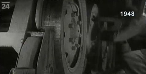 Vlak SNCF na pneumatikách (1948)