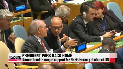 President Park returns home from Canada and New York visits