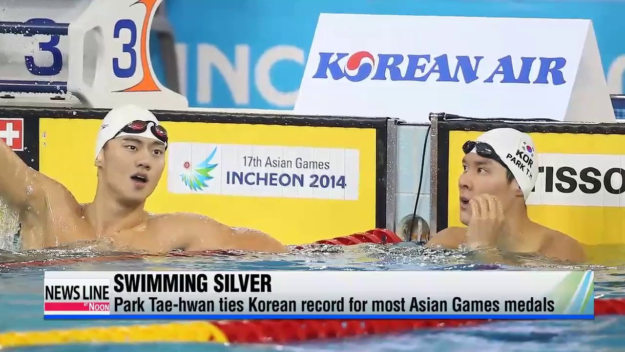 AG 2014 Park Tae-hwan ties Korean record for mo...