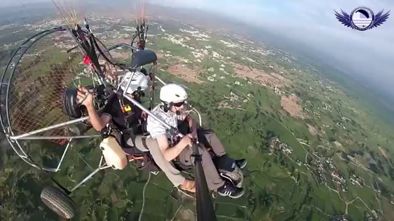 Paramotor Tandem Ride,Mirpur Azad Kashmir,Pakistan