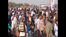 Sınırda 'Türkiye halkları direniş' nöbeti