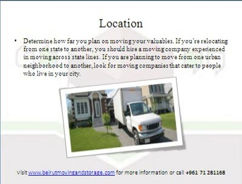 5 Tips on hiring trusted Moving & Relocation Company in Beirut, Lebanon