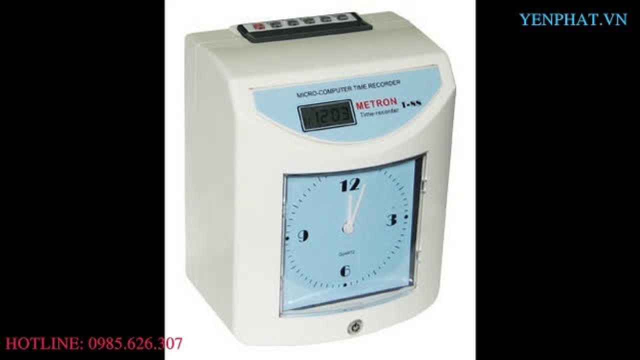 máy chấm công thẻ giấy WISE EYE WSE-61D