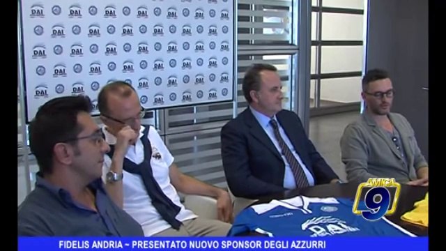FIDELIS ANDRIA | Presentato nuovo sponsor degli azzurri Dai Optical