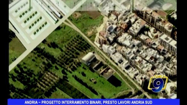 ANDRIA | Progetto interramento binari, presto lavori Andria Sud
