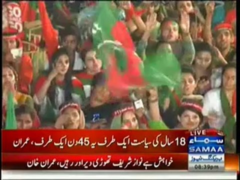 Imran Khan Speech In PTI Lahore Jalsa At Minar-e-Pakistan – 28th September 2014