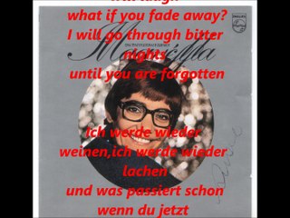 ΜΑΡΙΝΕΛΛΑ-ΠΑΛΙ ΘΑ ΚΛΑΨΩ(English+German translation)