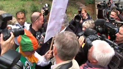 Dave Lee Travis arrives at court for sentencing