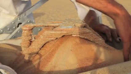 3D printing with sand & sun - Solar Sinter Project
