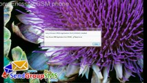 Send SMS from Sony Ericsson GSM phone using DRPU SMS Tool
