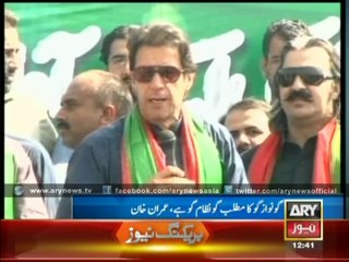 Imran Khan Dances on Song Go Nawaz Go