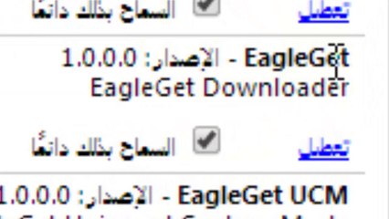 حل مشكلة برنامج eagle get عدم ظهور الايقونه - 720p