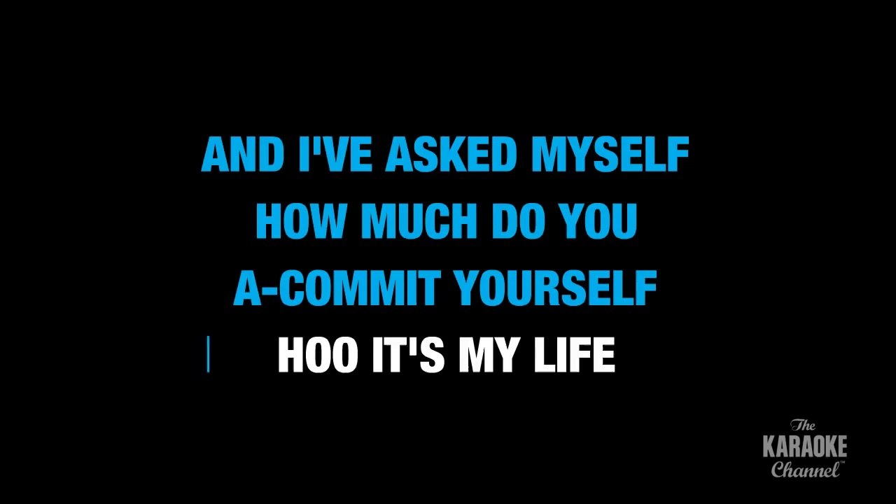It's My Life in the Style of _No Doubt_ with lyrics (no lead vocal)