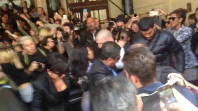 Kim Kardashian Attacked Paris Fashion Week Show