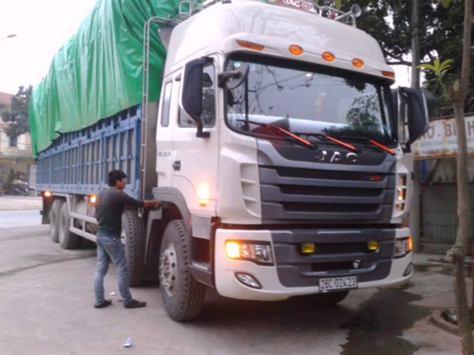 XE TẢI THÙNG JAC 4 CHÂN 2014 - LH 0967.967.676