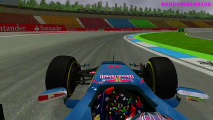 rFactor - F1 2014 - Daniil Kvyat - Onboard - Germany - HD