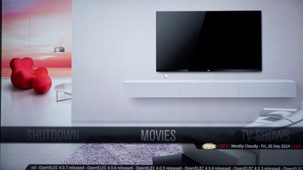 OpenELEC on Intel NUC DN2820FYKH