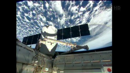 [ISS] SpaceX CRS-4 Dragon Berthed to ISS