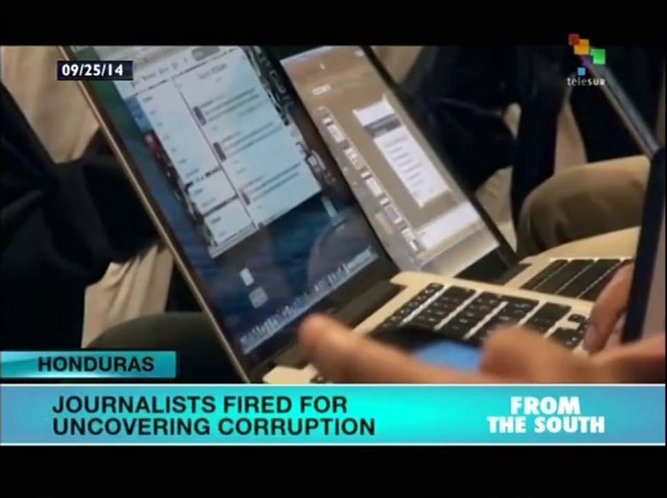 Foreign journalists show support for Honduras colleagues