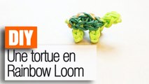 Faire une tortue en élastiques Rainbow Loom - Tuto DIY